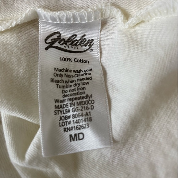 Clinch Collections Bruce Springsteen Acoustic Mens T-shirt in Vintage White SZ M - Picture 11 of 11